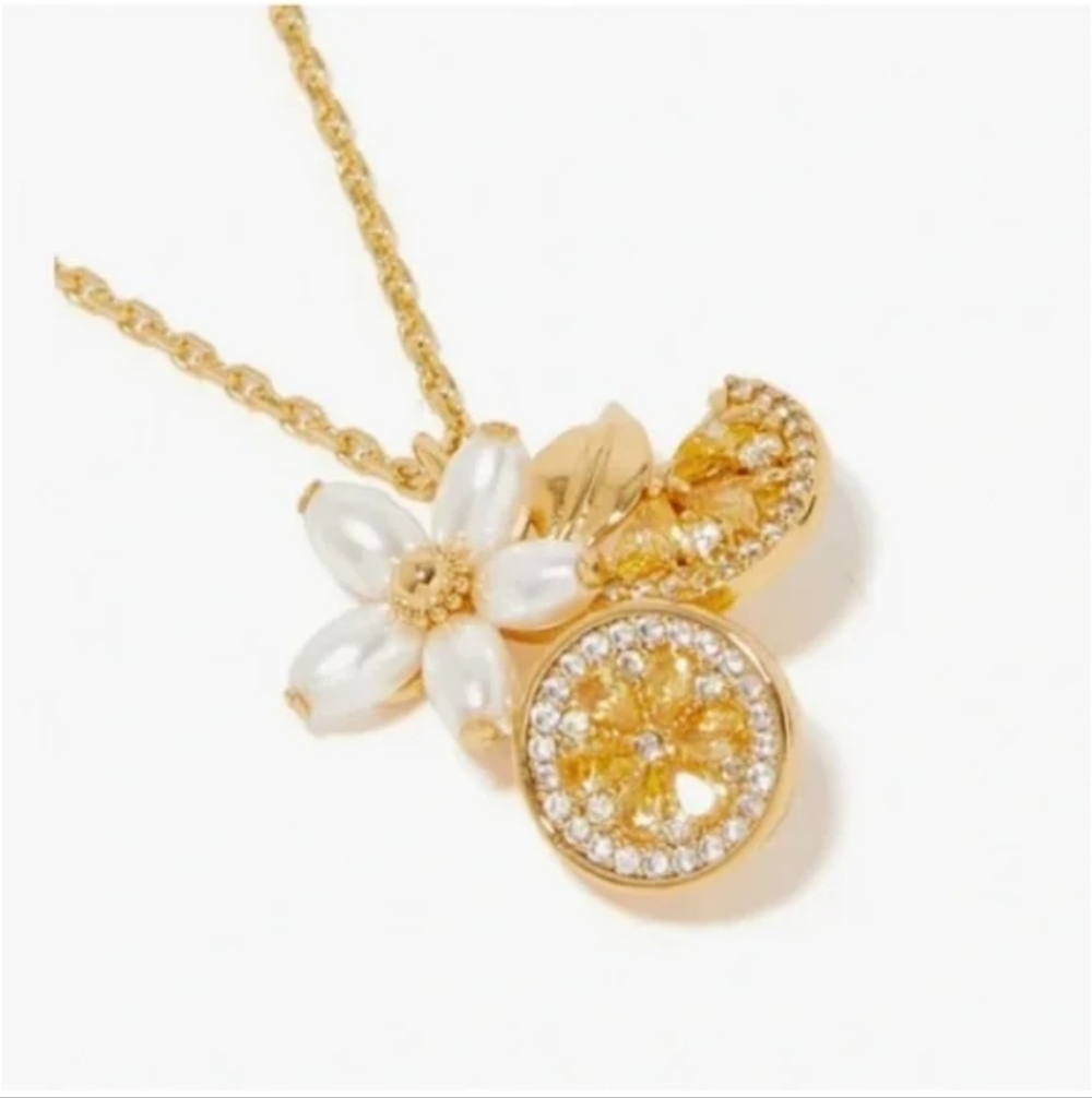 Kate Spade Fresh Squeeze Cluster Pendant NWT  Retails $98
